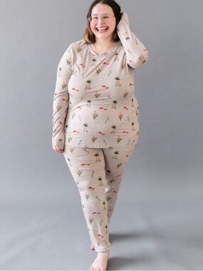 Kyte Baby Harry Potter Women's Jogger Pajama Set in Herbology Size XS Mandrake